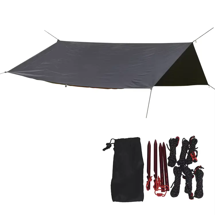 Waterproof Premium Ripstop Camping Nylon Shelter Waterproof Tent Tarp Lightweight Camp Rain Fly Hammock